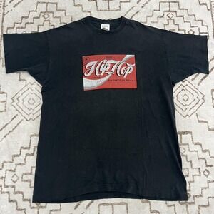 Vintage Maurice Malone Hip Hop Shop Shirt Mens 2XL Black Rap Tee Detroit 90s
